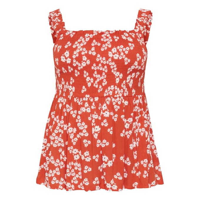 Damestanktop KAFFE Curve KCAmi Smock
