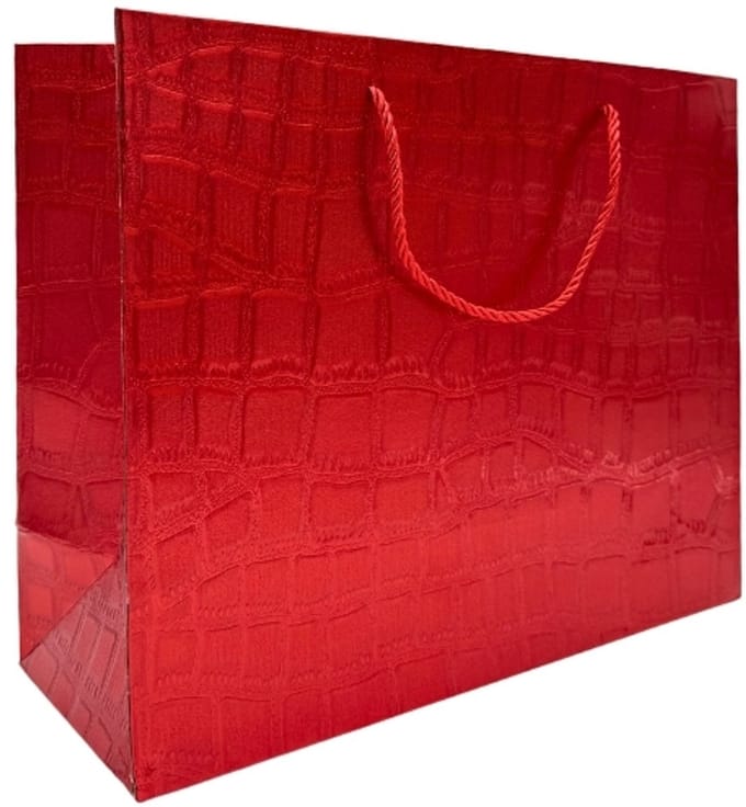Daily Style – Cadeautas – Rood – Groot – 6 stuks