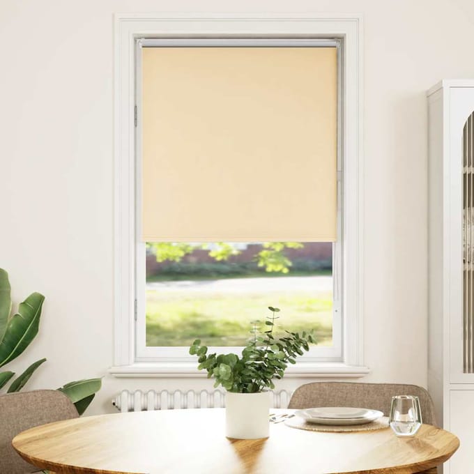 vidaXL - Rolgordijn - verduisterend - 70x150cm - stofbreedte - 65,7 - cm - polyester