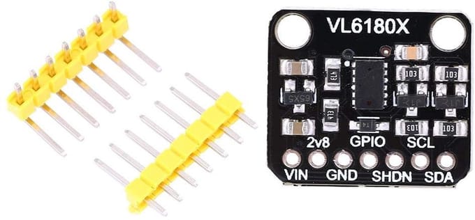 JHUBERS- Afstandsmeter Optische Sensor - Afstandsmeter Module - I2C Communicatie - Ingangsspanning 3-5V - 1 x Sensor - Gebaarherkenning - Afstandssensor