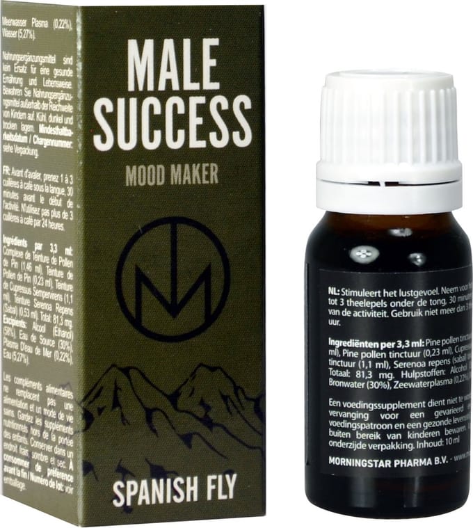 Male Success - Mood Maker - Lustopwekker - 15 milliliter