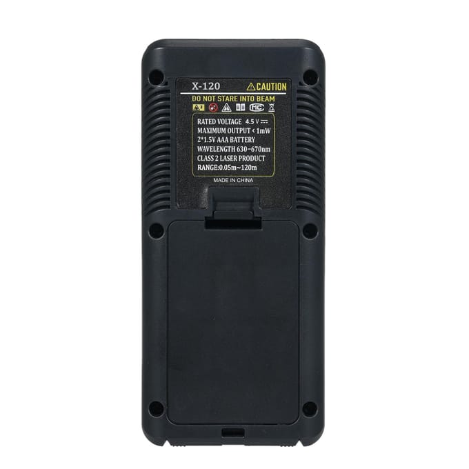 Digitale Laser Afstandsmeter Slimme Laser Afstandsmeter met Enkel Continue Volumes Oppervlakte Pythagoras X120
