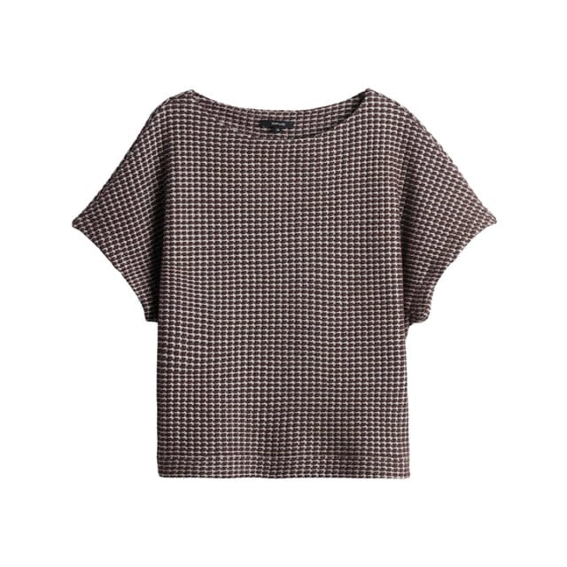 Regular fit t-shirt van katoenmix model 'Gutina'