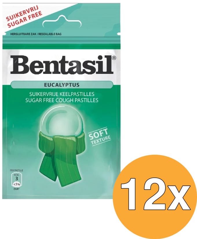 Bentasil | Eucalyptus | 12 zakjes