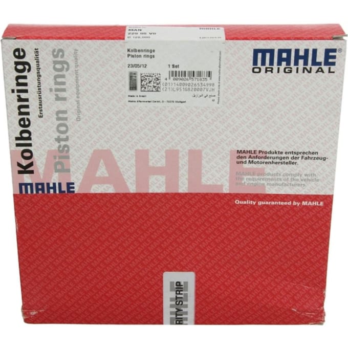 Zuigerveren set MAHLE 229 05 V0