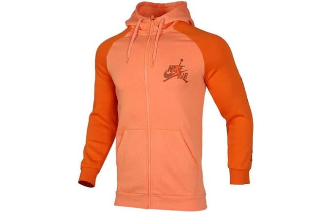 Vestes Jordan Homme Capuche Orange Modéré Autre S orange
