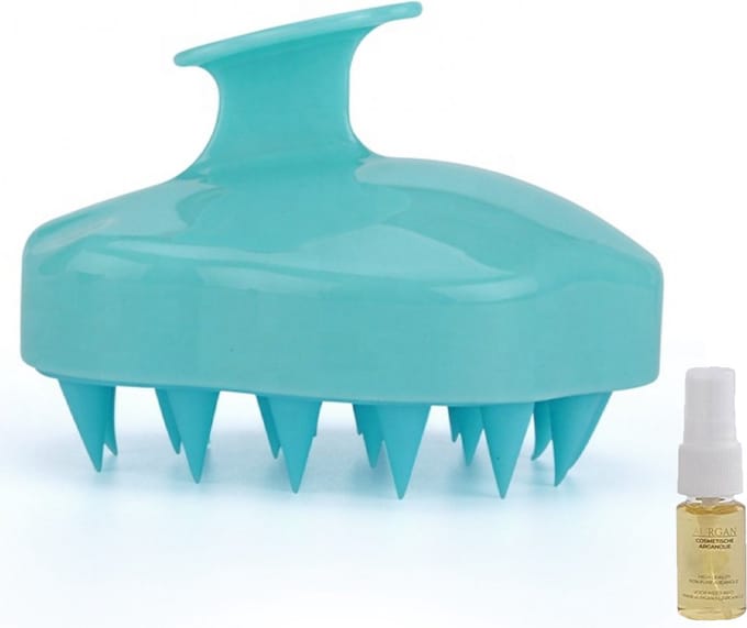 Scalp massager - hoofdhuid massage - shampookam - met arganolie
