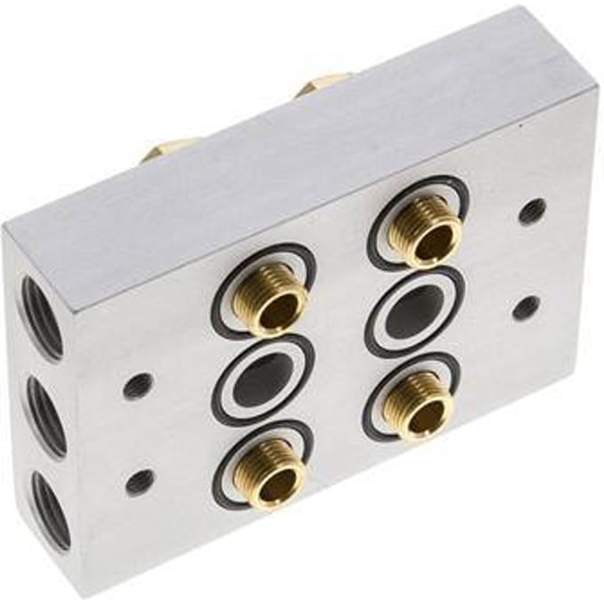 Manifold 2-Stations 5/2 5/3-weg Airtec M05/P05