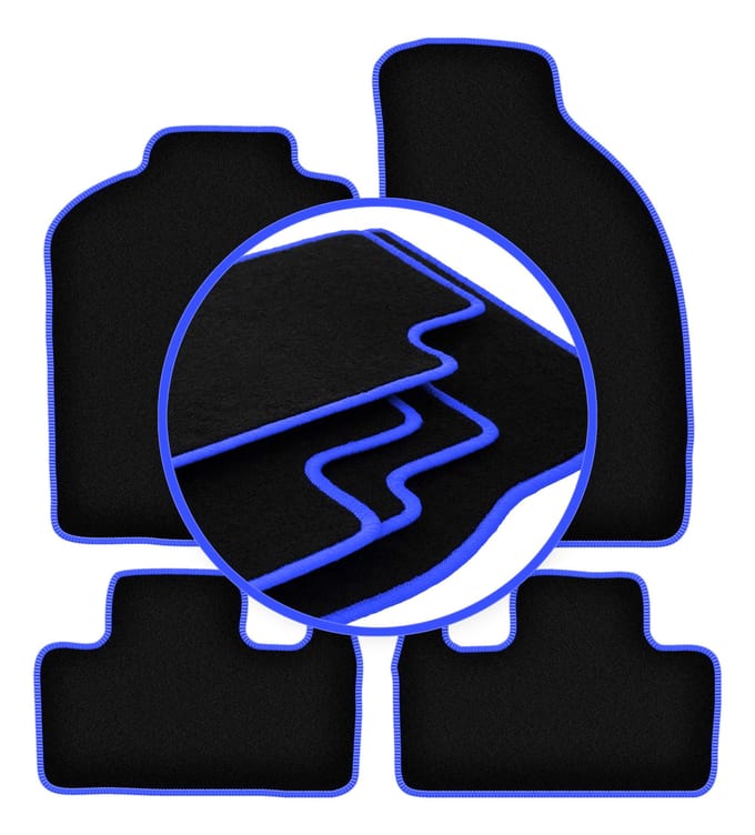 CARLUX-BLUE automatten voor: FIat Coupé coupé (1993-2000)
