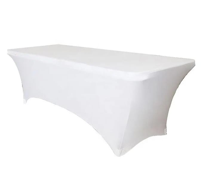 Meble odNowa - Elastische Tafelhoes - 180cm - Wit