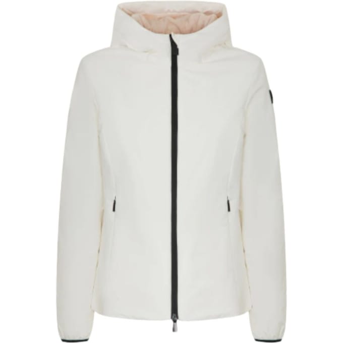 Vrouwenjas Suns Aurelia Velour Off White