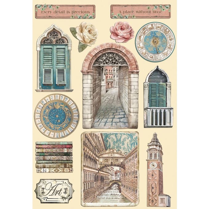 Houten Vormpjes voor Knutselen & Scrapbooking - Lasergesneden, A5