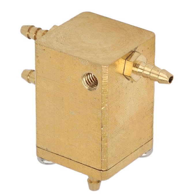Valve de commande au pied standard pour fauteuil dentaire, 4 trous, rectangulaire, 5 mm beige
