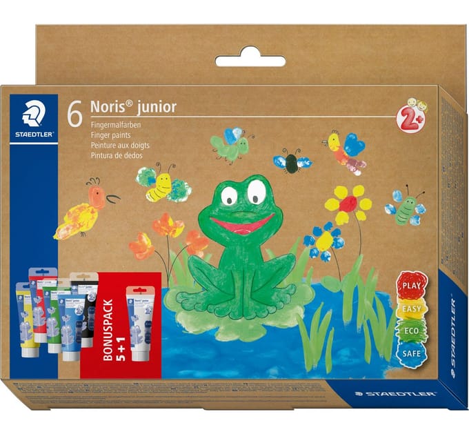 Staedtler Finger paint Noris jun 6pcs box
