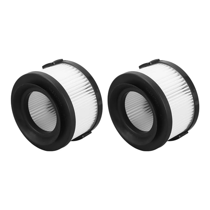 2 STUKS Stofzuigerfilter Herbruikbaar Wasbaar Stofzuiger Luchtinlaatfilter Vervanging voor LEVOIT white