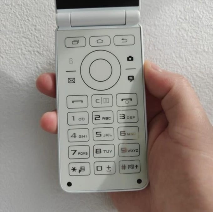 Smartphone à clapet Samsung Galaxy Folder 2 G160N Reconditionné Original 2 Go de RAM 32 Go de ROM Débloqué 1 SIM 32GB or