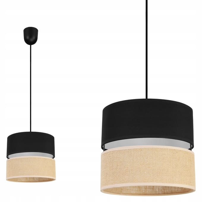 Hanglamp Juta Hwart - Boho Stijl, 20cm