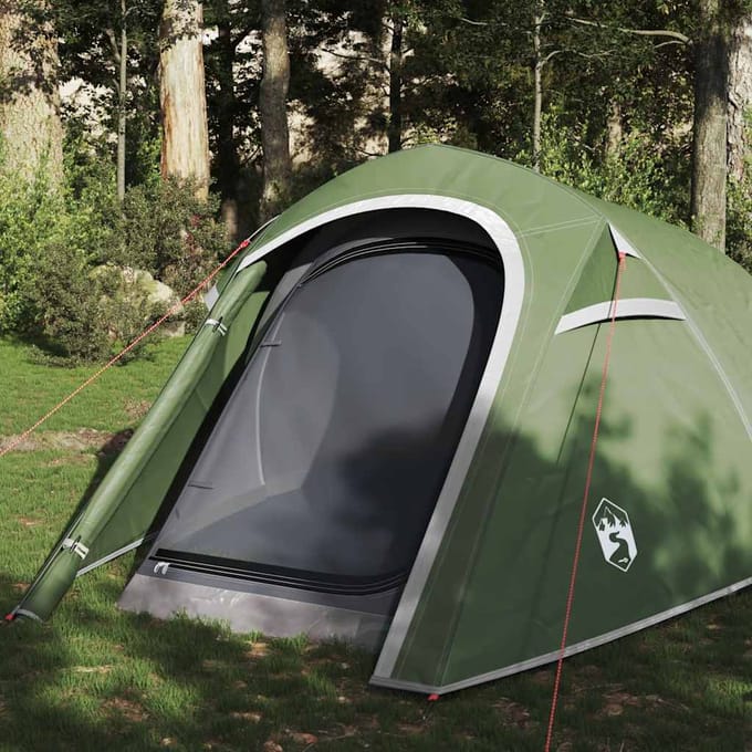 vidaXL - Tunneltent - 3-persoons - waterdicht - groen