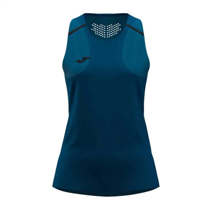 Joma Ranking Mouwloos T-shirt Blauw M Vrouw