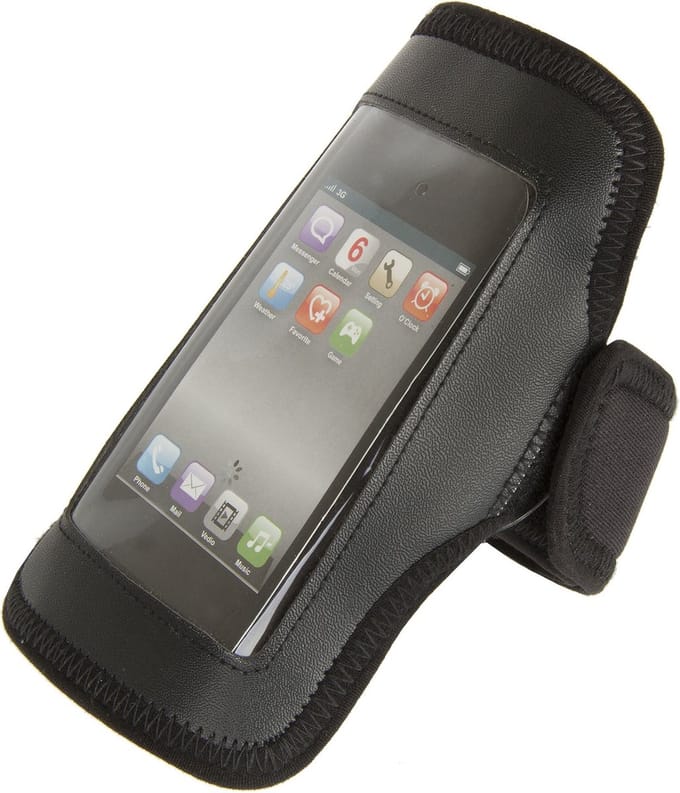 M-wave Smartphone Houder Bovenarm Maastricht 150x110mm Zwart