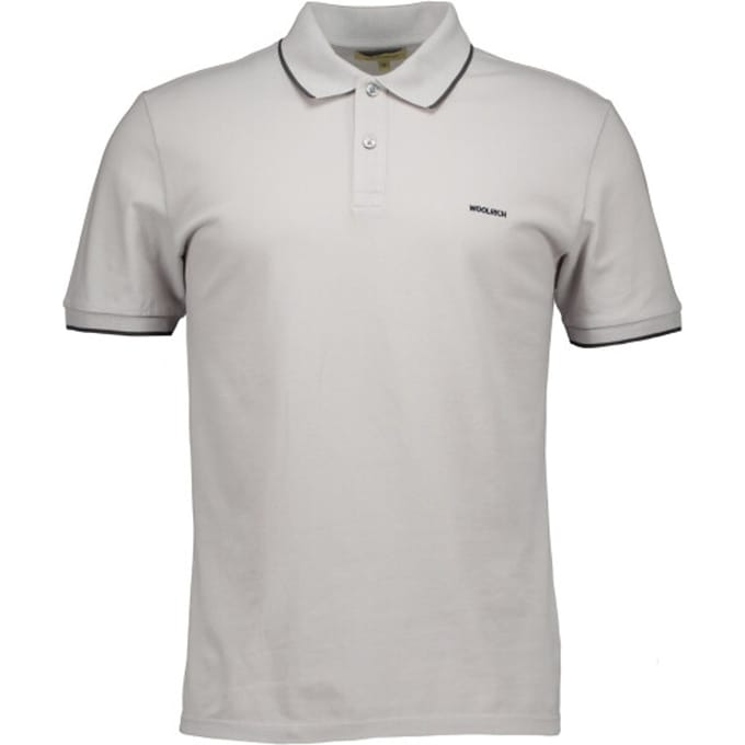 Woolrich Monterey Polo Polos Lichtgrijs Cfwopo2000mrut5348