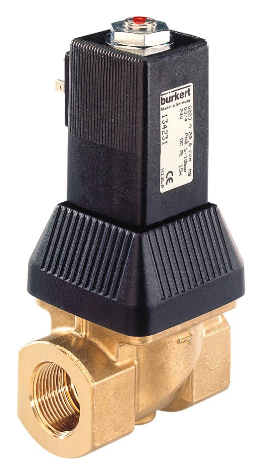 Magneetventiel G3/4'' NC Messing FKM 0.5-10bar/7-145psi 24VDC 6223 282985