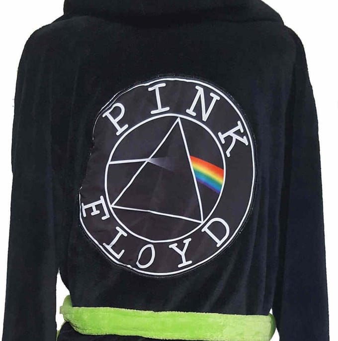 Pink Floyd - Circle Logo Badjas - M/L - Zwart