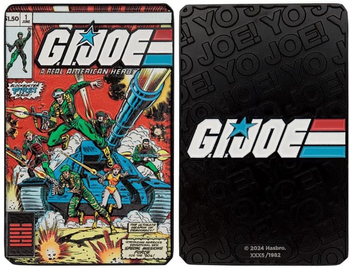 FaNaTtik G.I. Joe Ingot A Real American Hero #1 Limited Edition Coins