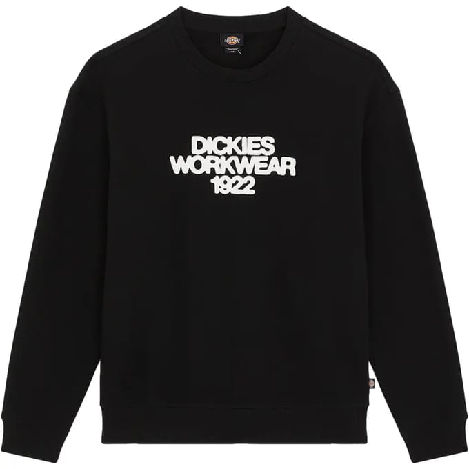 sweatshirt met labelprint model 'TORREY'