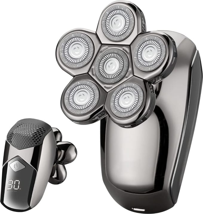 White-Label® - Scheerapparaat Mannen - Bodygroomer - Trimmer - Zilver