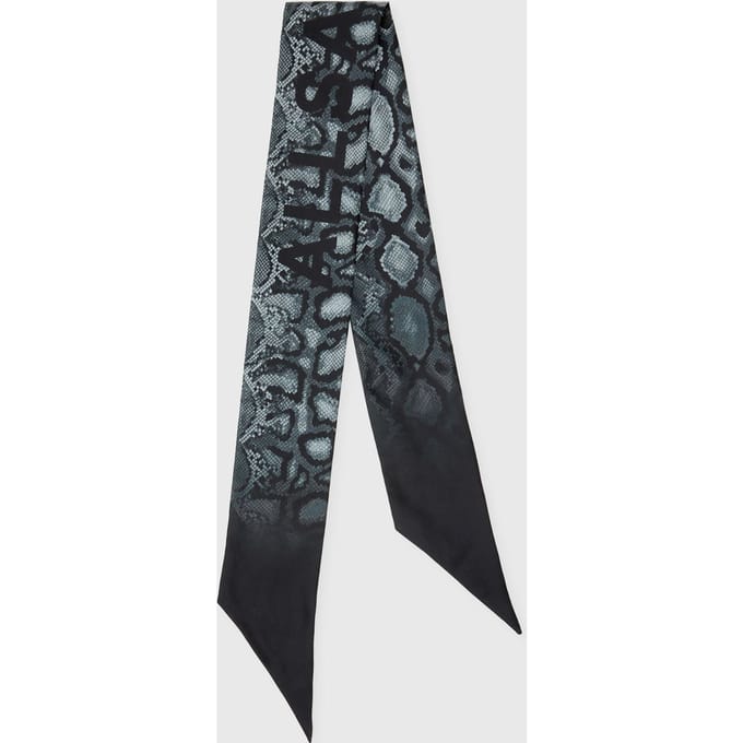 AllSaints Flow Headscarf Slate Grey Taglia: OS | Sciarpe Outlet | Donna | Grigio