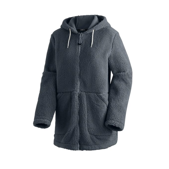Dames fleece met capuchon Maier Sports Cheviot