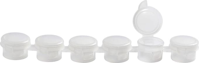 Strip verfpotjes, 20 stuks