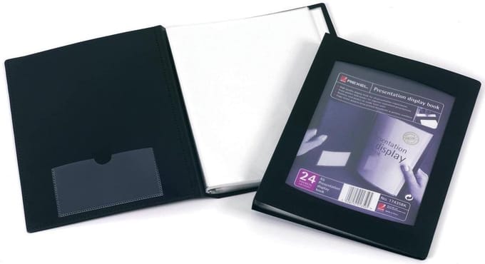 Rexel - Displaybook - 24 Showtassen - A5 - Zwart
