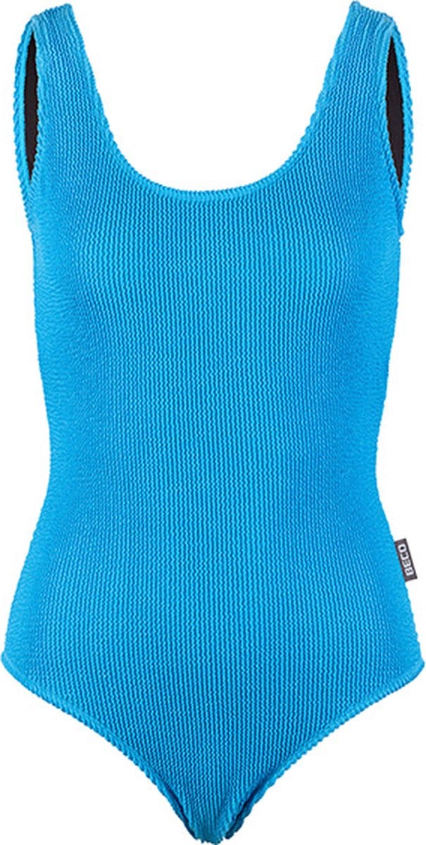 BECO crinkle badpak - turquoise - maat 40
