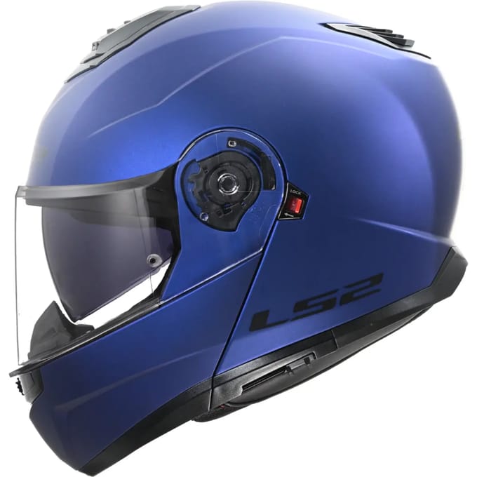 LS2 FF908 Strobe II Mat Navy Blauw 06 Systeemhelm - Helm