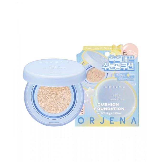 Orjena Aqua Two Moisture Cushion 14g C25 cool tan