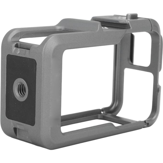 Cage de caméra d'action en alliage d'aluminium à dégagement rapide, boîtier de protection avec double griffe gray