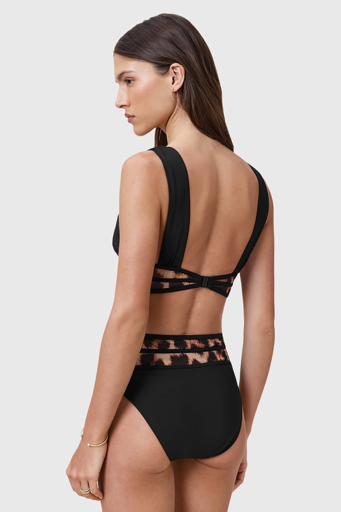 AllSaints Xalia Bikini Bottom Black Taglia: S | Bikini Outlet | Donna | Nero