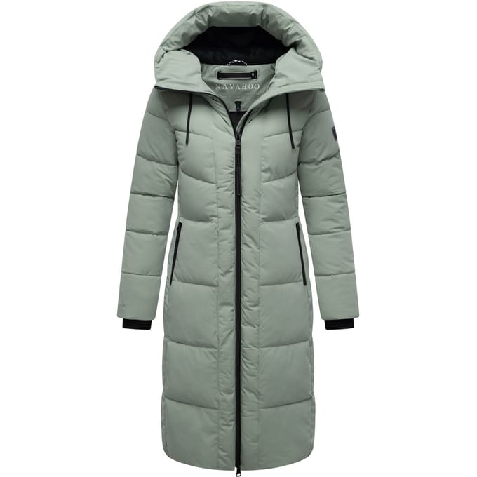 Navahoo dames wintermantel SCHOKOKUSS – elegant, warm & functioneel
