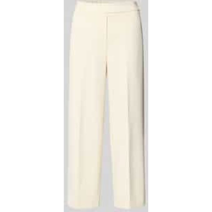Regular fit Capribroek met viscose Met model 'Culotte'