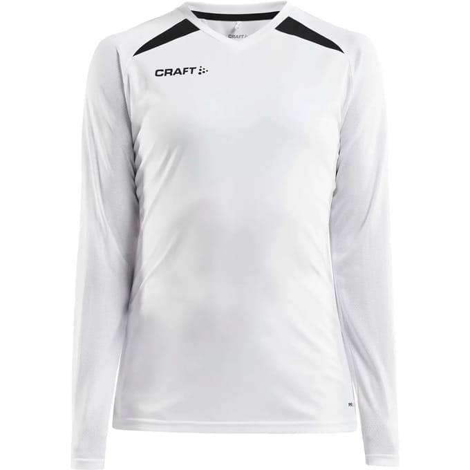 Craft Pro Control Impact LS Tee W 1908232 - White/Black - L