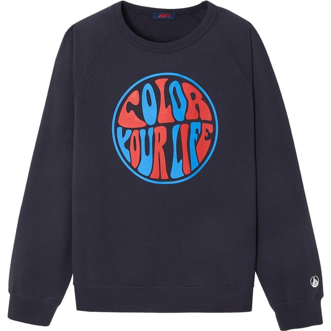 JOTT Parati Funday Sweatshirt Navy Taglia: S | Maglioni a maglia Outlet | Donna | Blu