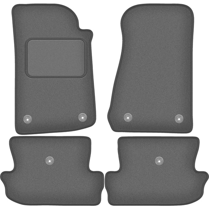 Grafiet automatten voor: Jeep Wrangler JL 4-deurs (2017-)