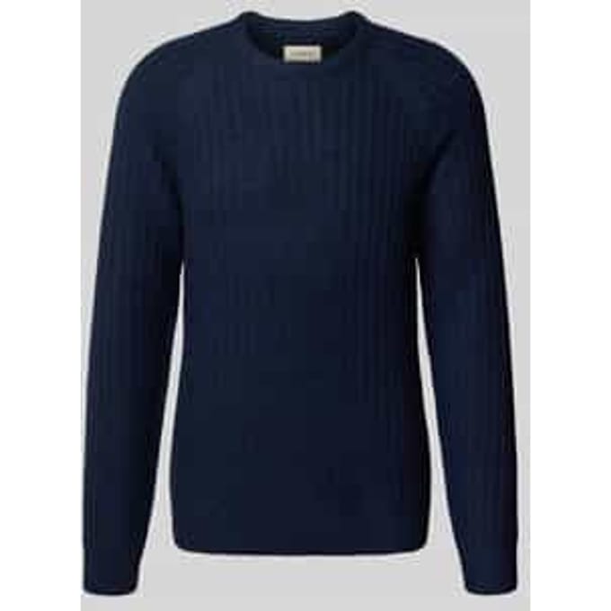 Regular fit gebreide pullover met wol model 'DEXTER'