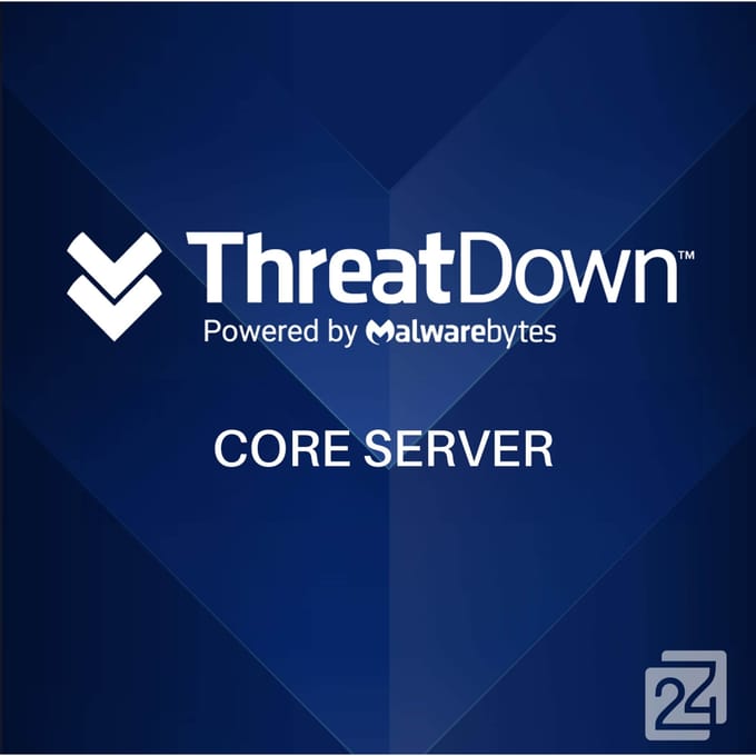 ThreatDown CORE SERVER 1 Jaar 1 - 24 Gebruiker(s) Bedrijf