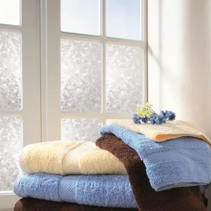 Transform Statische Raamfolie - Mozaiek Transparant - 67,5 X 150 Cm
