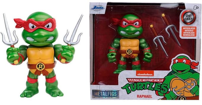 Jada Toys - Turtles 4" Raphael Actiefiguur