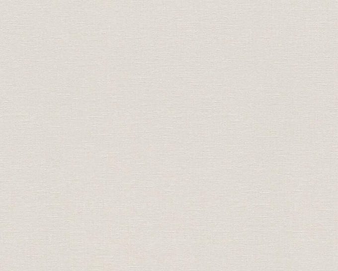 LINNENLOOK BEHANG | Basic - zacht beige - A.S. Création Desert Lodge