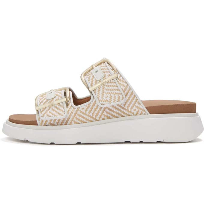 FitFlop Gen-ff buckle graphic-weave two-bar slides